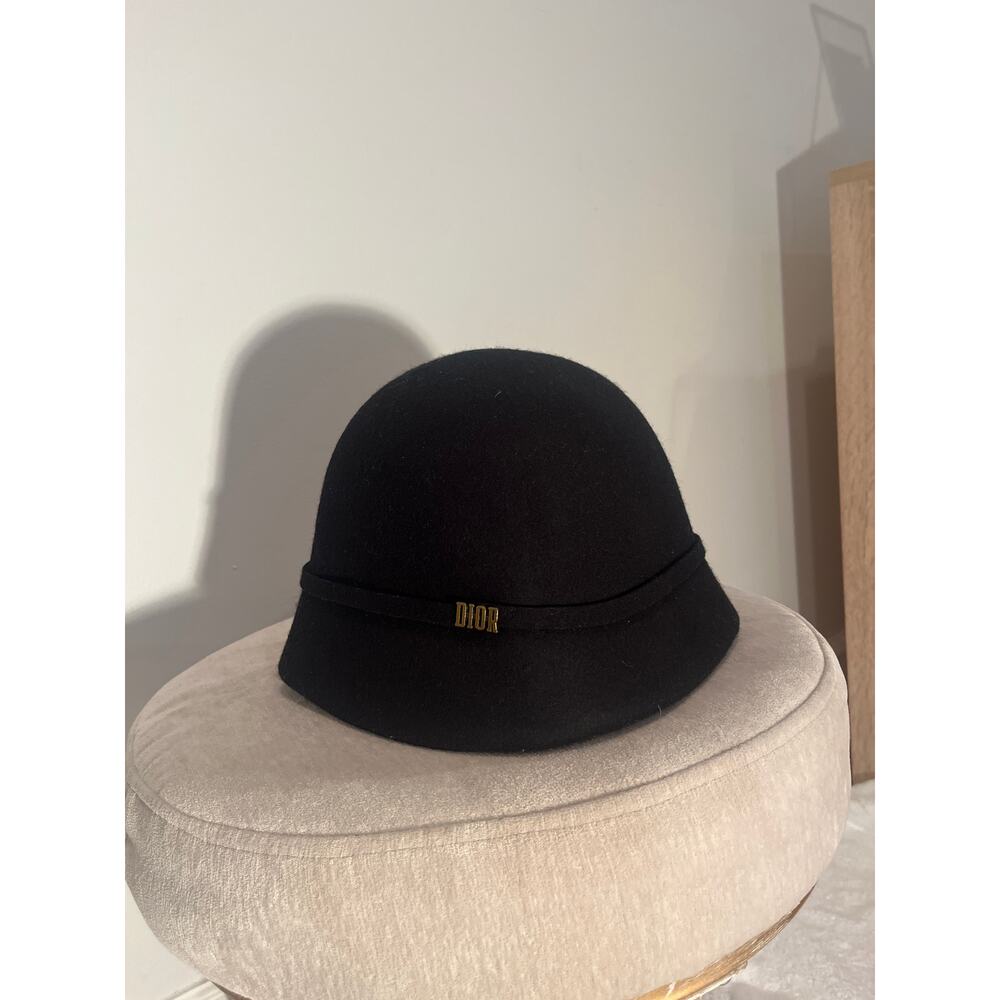 Dior Arty Felt Tulip Hat Size 57 - Picture 5 of 5